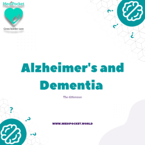 Alzheimer’s and dementia – the difference￼